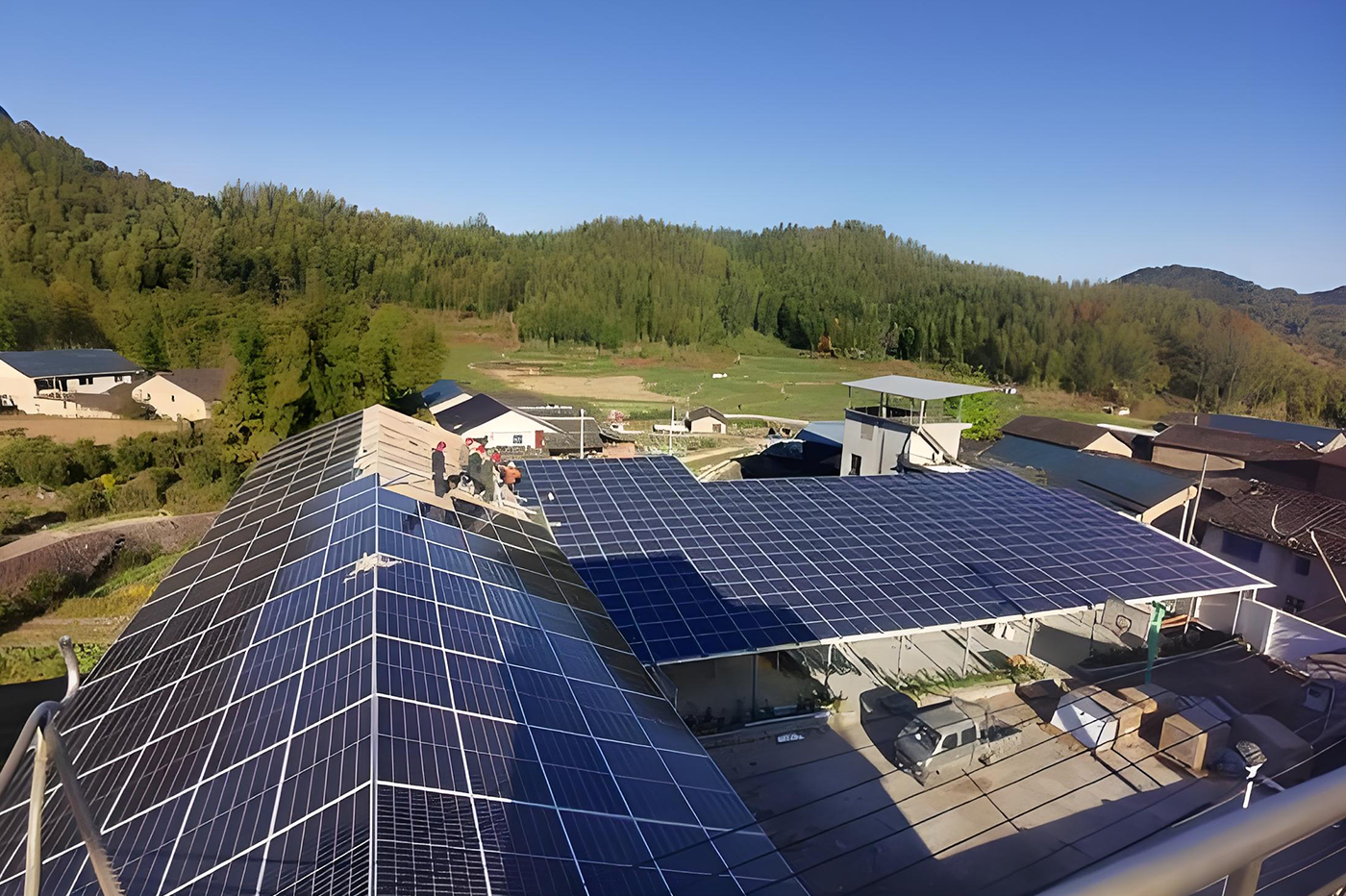 solar pv project Taiyuan, Shanxi +0.82MW+ March 2024