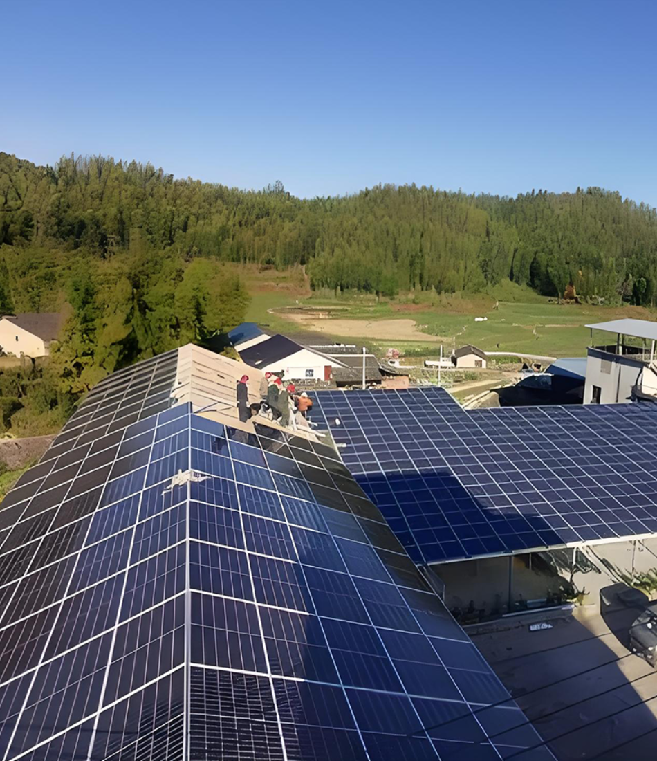 solar pv project Taiyuan, Shanxi +0.82MW+ March 2024